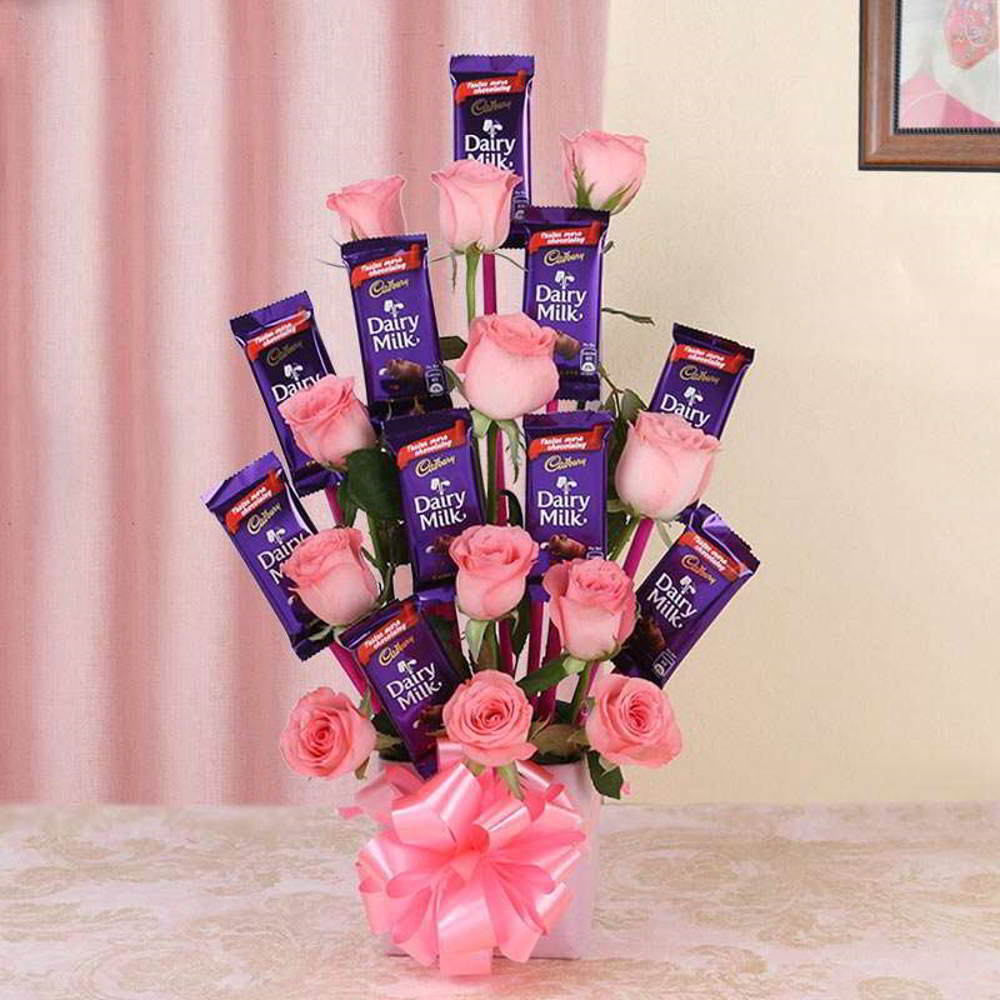 Cadbury chocolates bouquet