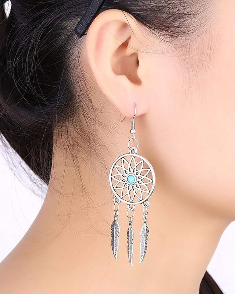 Dreamcatcher designer earrings
